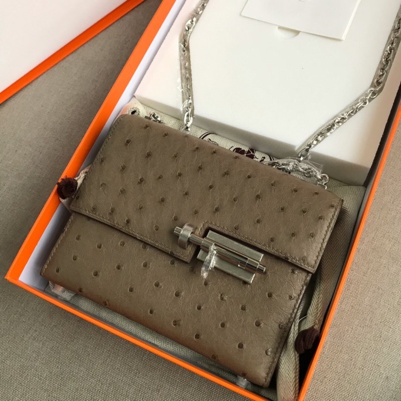 Verrou Mini Bag Lizard“17*12*6CM”-0033=