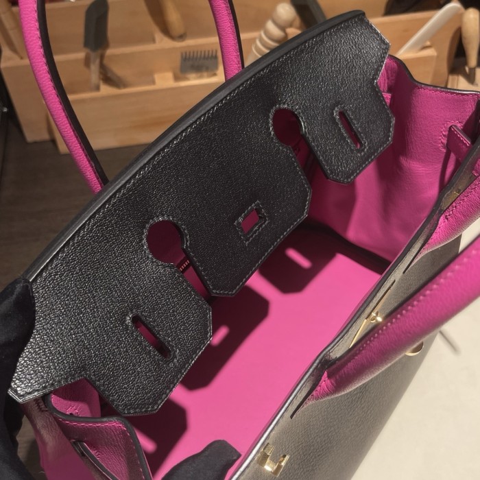 Birkin30 Chevre Brushed Gold“30*22*16CM”-0023=