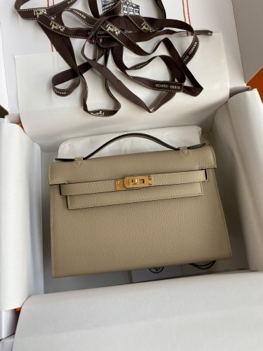 Kelly Pochette Epsom“22*14*7CM”-038=
