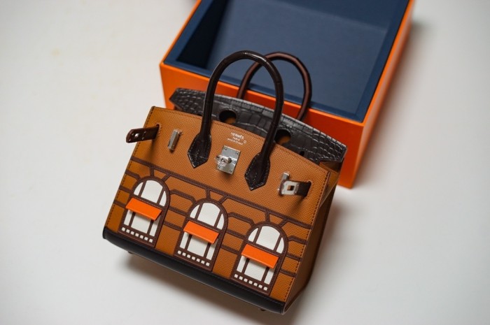 Birkin 20 Fabourg“20*16*9CM”-0043=