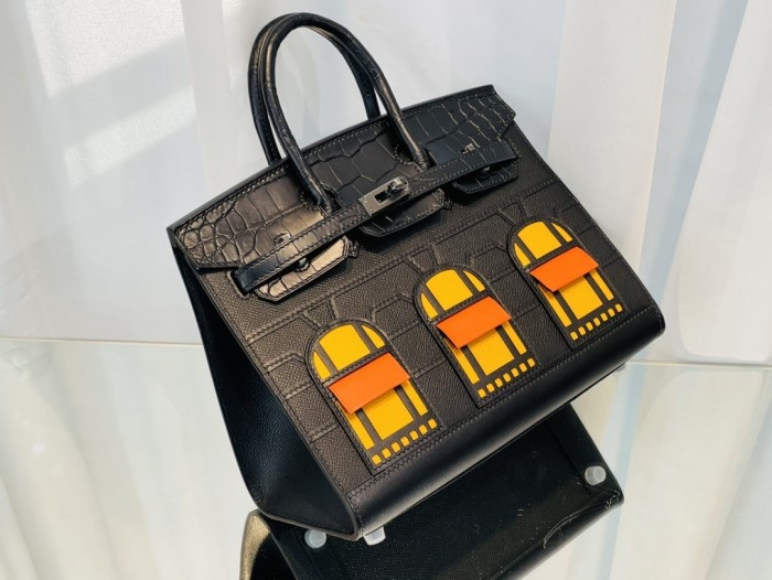Birkin 20 Fabourg“20*16*9CM”-0043=