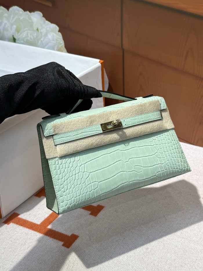 Kelly 22 Pochette Aligator“22*13*7CM”-0097=