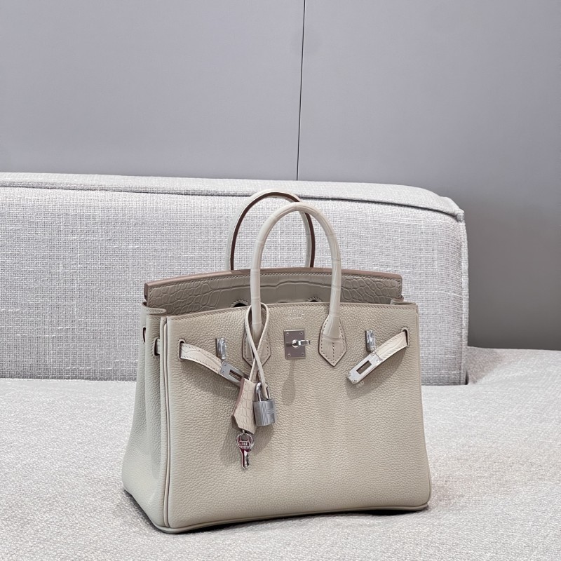 Birkin 25 Touch Togo-Crocodile“25*20*13CM”-0043=