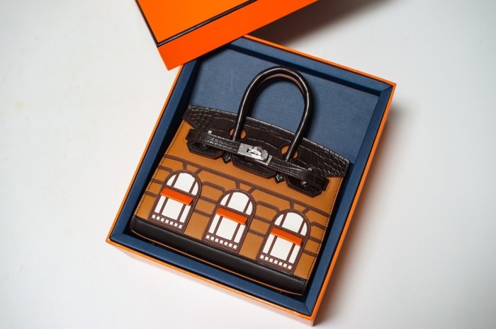 Birkin 20 Fabourg“20*16*9CM”-0043=