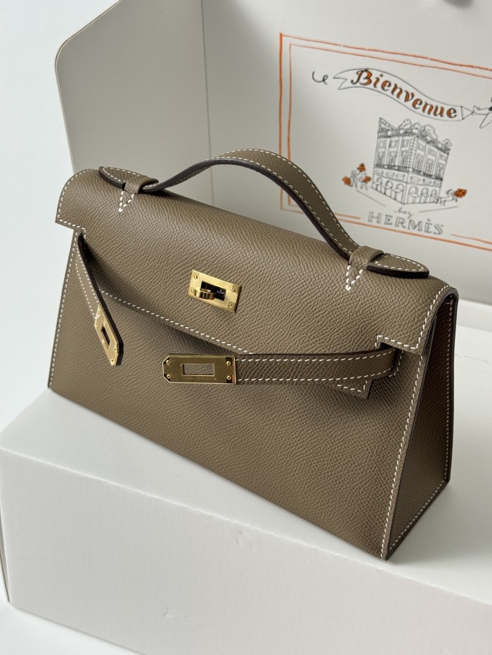 Kelly Pochette Epsom“22*12*7CM”-038=