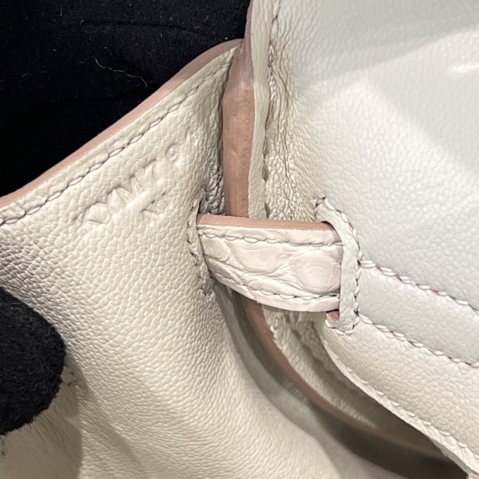 Birkin 25 Touch Togo-Crocodile“25*20*13CM”-0043=