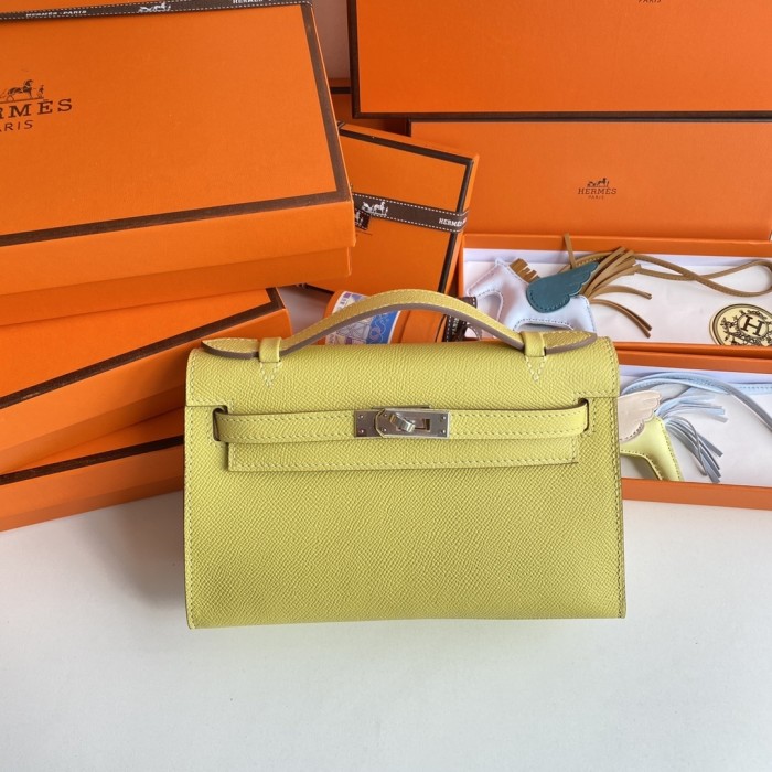 Kelly Pochette Epsom“22*14*7CM”-038=
