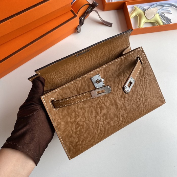 Kelly Pochette Epsom“22*14*7CM”-038=