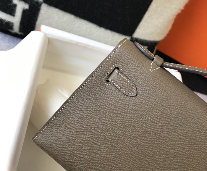 Kelly Pochette Epsom“22*14*7CM”-038=