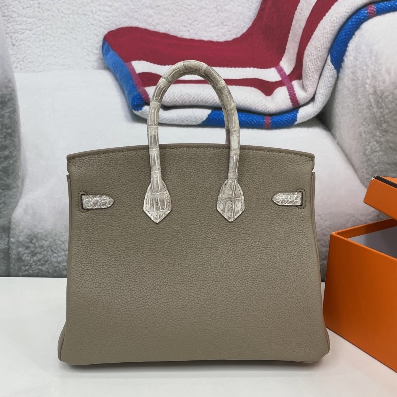 Birkin 25 Touch Togo-Matte Alligator“25*20*13CM”-0043=