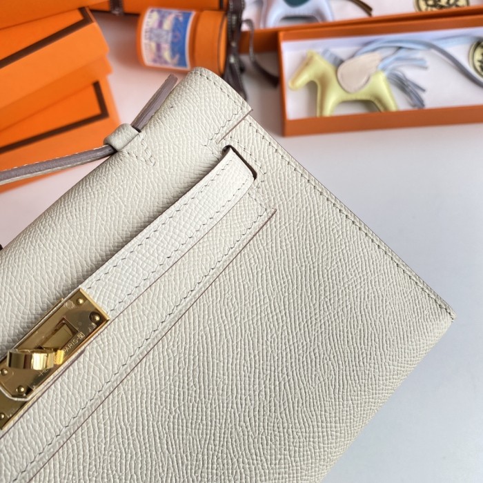 Kelly Pochette Epsom“22*14*7CM”-038=