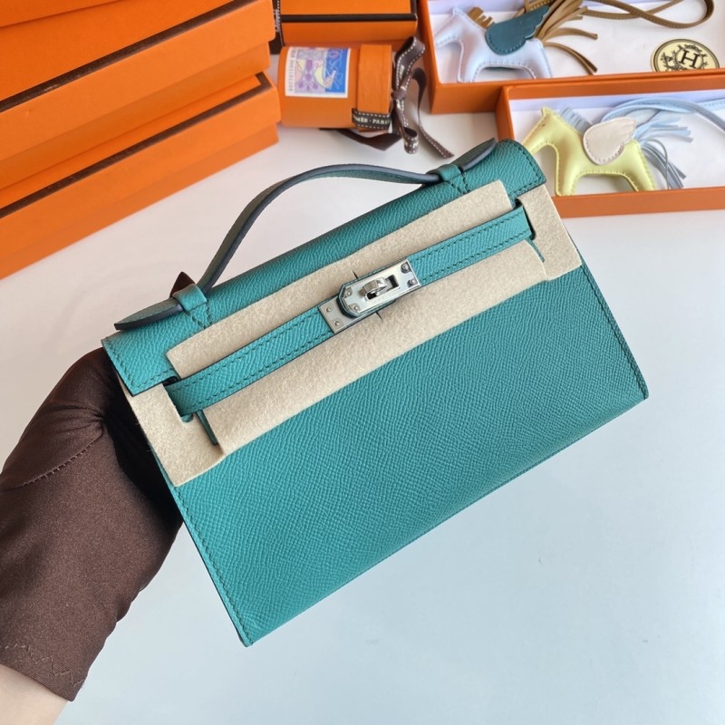 Kelly Pochette Epsom“22*14*7CM”-038=