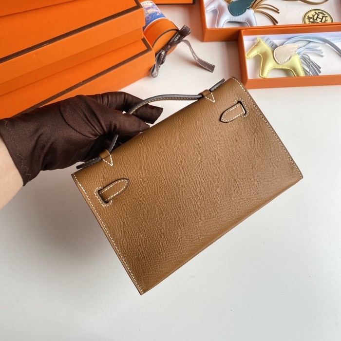 Kelly Pochette Epsom“22*14*7CM”-038=