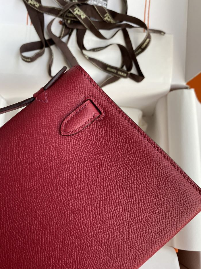 Kelly Pochette Epsom“22*14*7CM”-038=