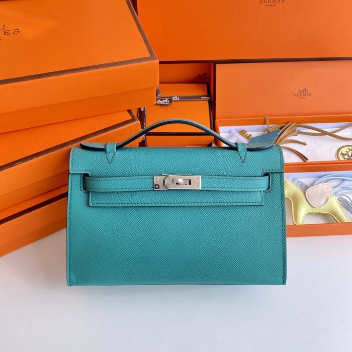 Kelly Pochette Epsom“22*14*7CM”-038=