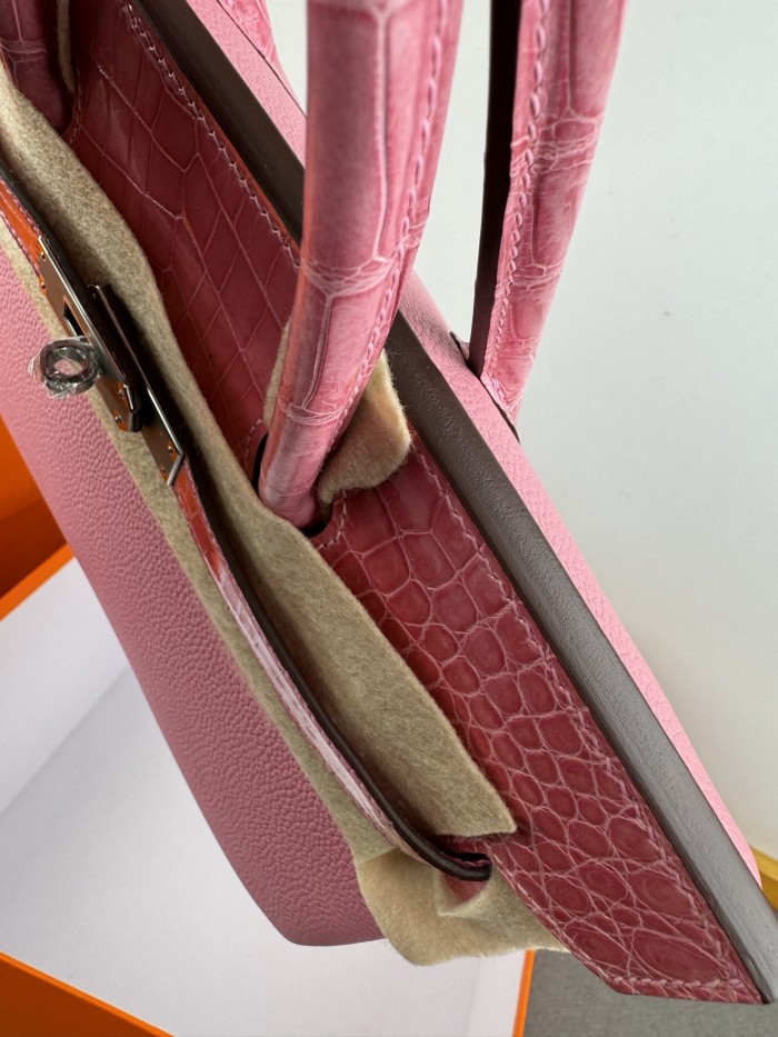 Birkin 30 Touch Togo-Crocodile“30*22*16CM”-0063=