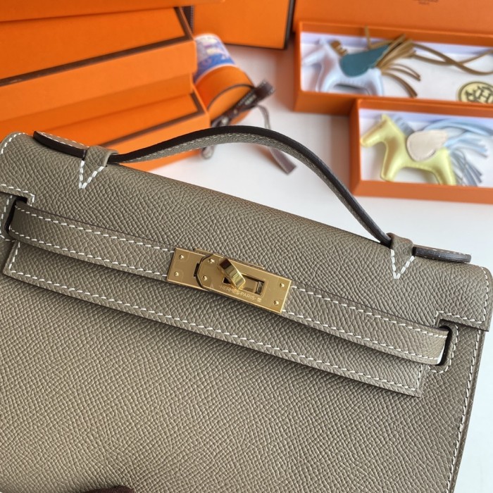 Kelly Pochette Epsom“22*14*7CM”-038=