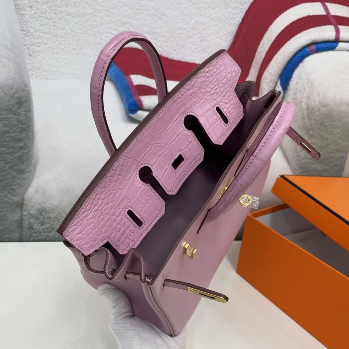 Birkin 25 Touch Swift-Matte Crocodile“25*20*13CM”-0892=