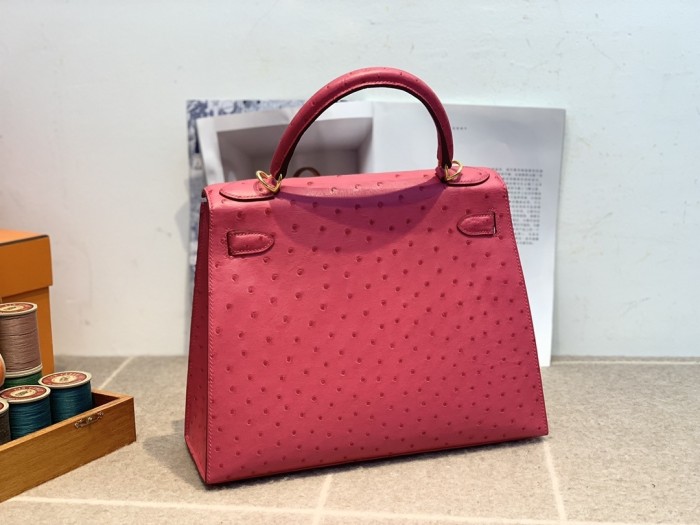 Kelly Ostrich“28*20*10CM”-0092=