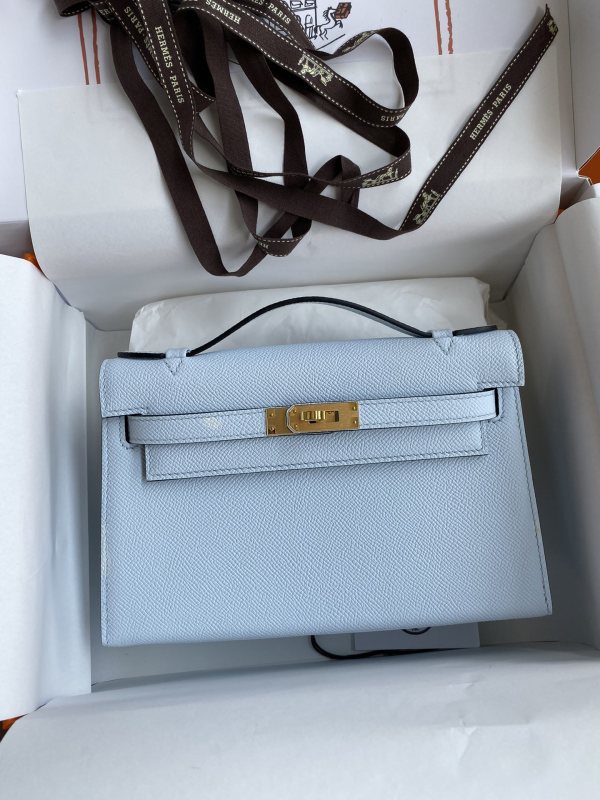 Kelly Pochette Epsom“22*14*7CM”-038=