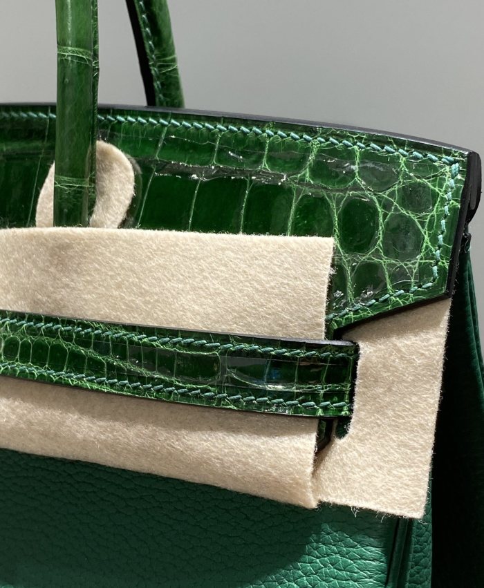 Birkin 25 Touch Togo-Niloticus Crocodile“25*20*13CM”-0043=