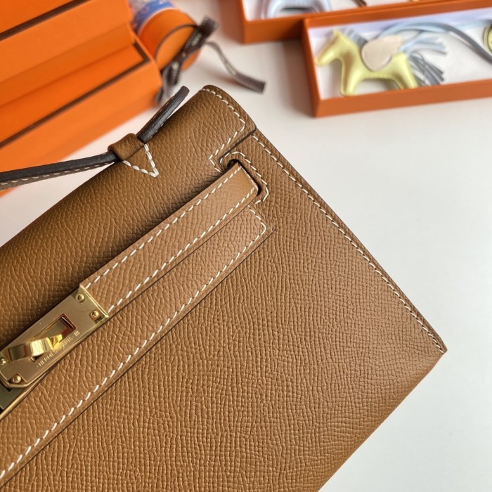 Kelly Pochette Epsom“22*14*7CM”-038=