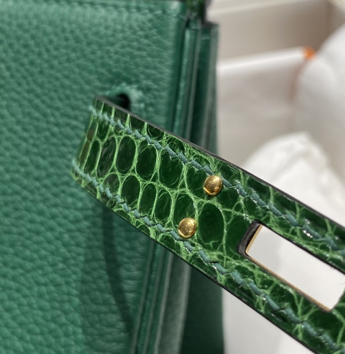 Birkin 25 Touch Togo-Niloticus Crocodile“25*20*13CM”-0043=