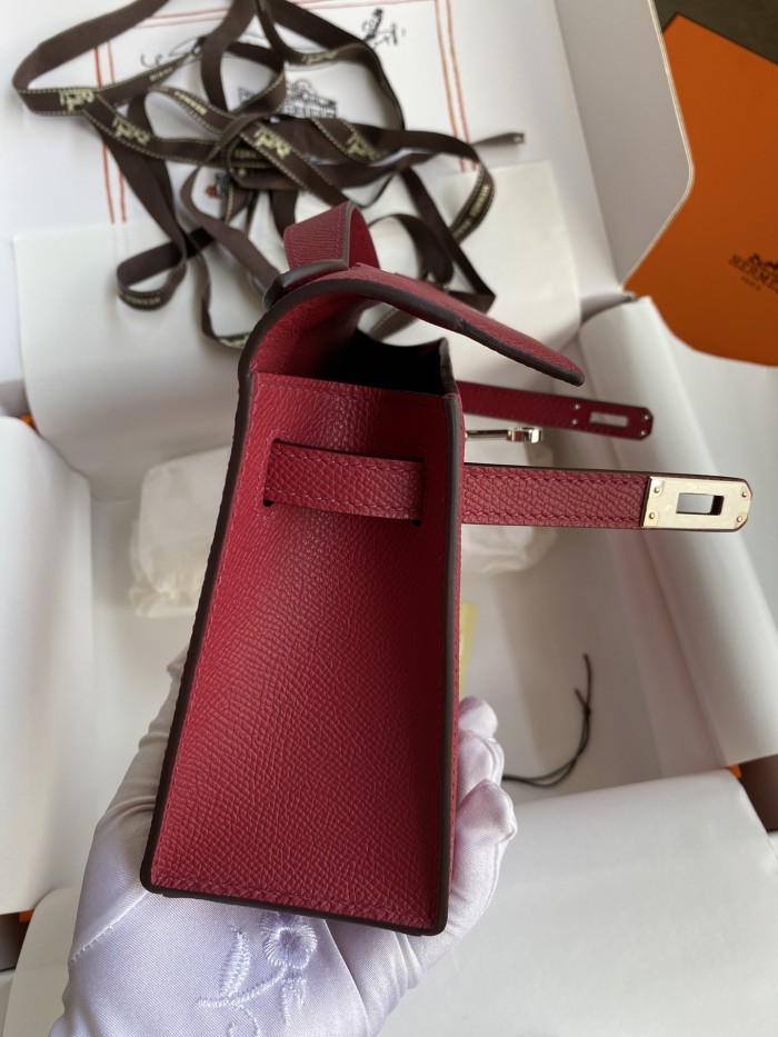 Kelly Pochette Epsom“22*14*7CM”-038=