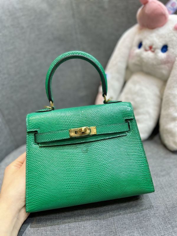 Kelly 20 Lizard Leather“20*16*9CM”-0051=