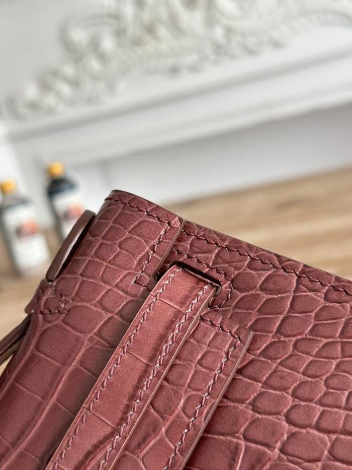 Mini Kelly Cowhide“22*14*8CM”-0011=