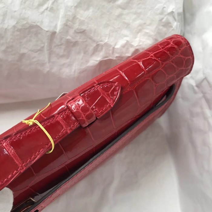 Kelly Cut Niloticus Crocodile“31*12*5CM”-0058=