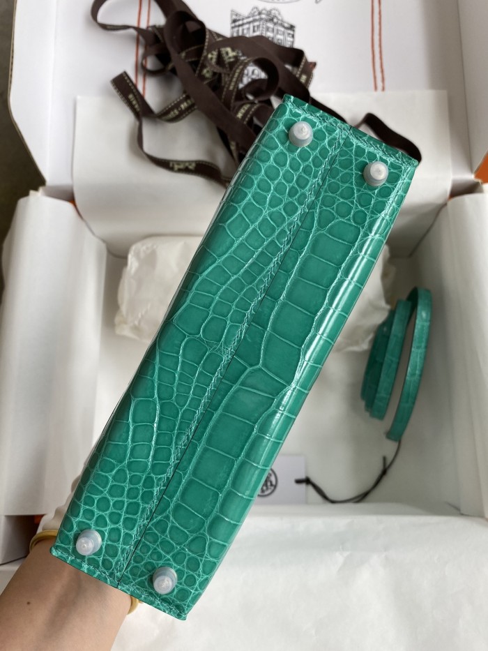 Mini 19 Kelly Alligator“19*13*7CM”-0048=