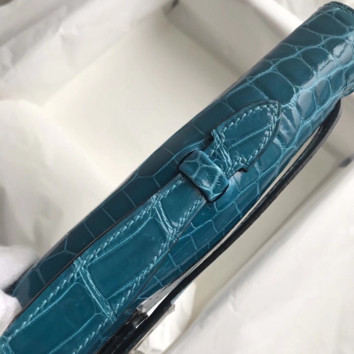 Kelly Cut Niloticus Crocodile“31*12*5CM”-0058=