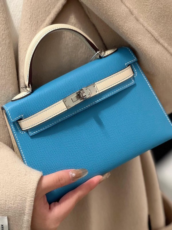 Mini Kelly  Epsom“19*13*7CM”-0011=
