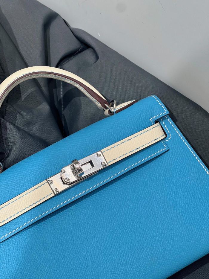 Mini Kelly  Epsom“19*13*7CM”-0011=
