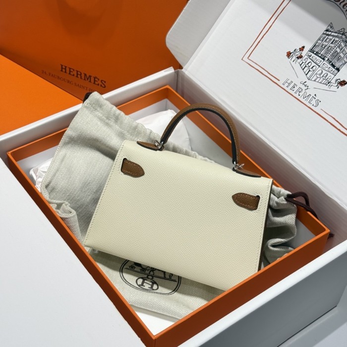 Mini Kelly  Epsom“19*13*7CM”-0011=
