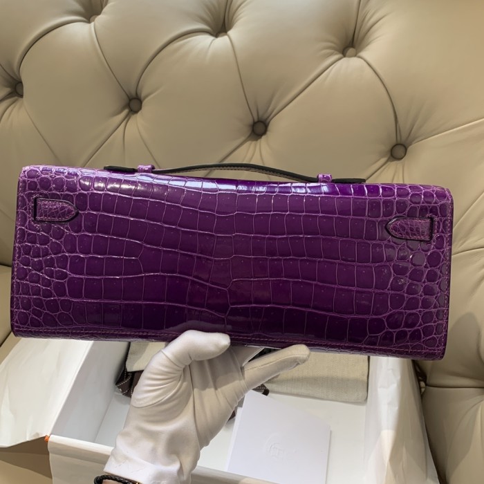 Kelly Cut 31 Porosus Crocodile“31*13*2.5CM”-0058=
