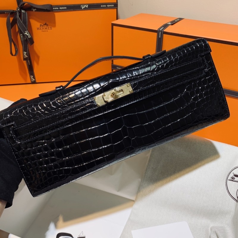 Kelly Cut 31 Porosus Crocodile“31*13*2.5CM”-0058=