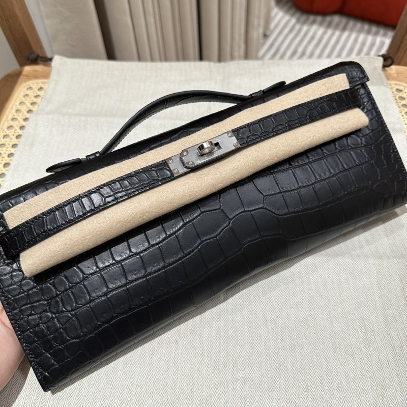 Kelly Cut 31 Porosus Crocodile“31*13*2.5CM”-0058=