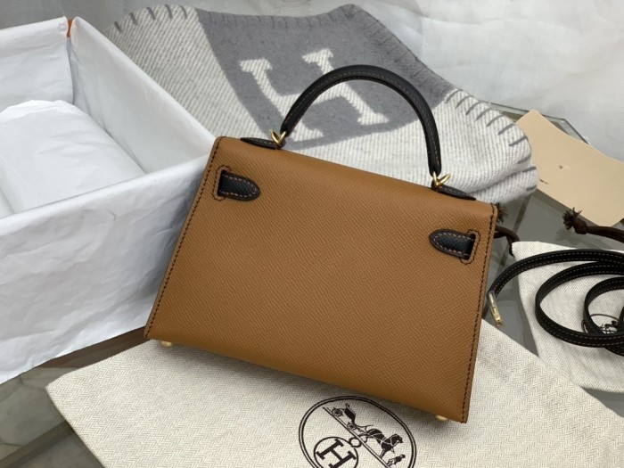 Mini Kelly  Epsom“19*13*7CM”-0011=