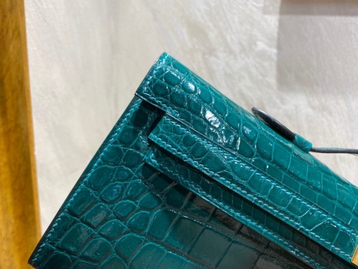 Kelly Cut Niloticus Crocodile“31*12*5CM”-0058=