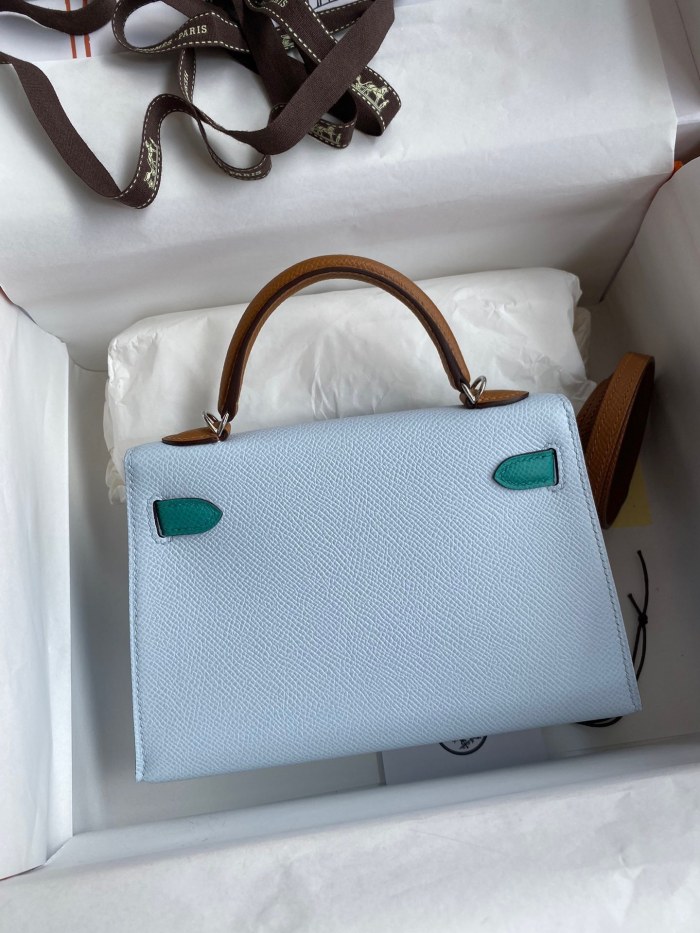 Mini Kelly  Epsom“19*13*7CM”-0011=