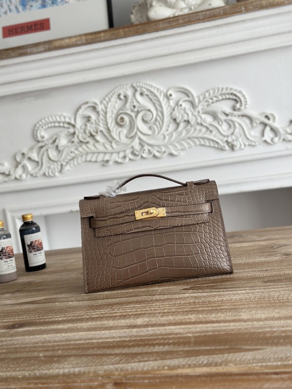 Mini Kelly Cowhide“22*14*8CM”-0011=