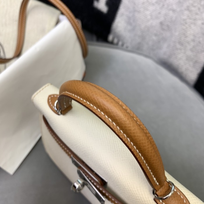 Mini Kelly  Epsom“19*13*7CM”-0011=