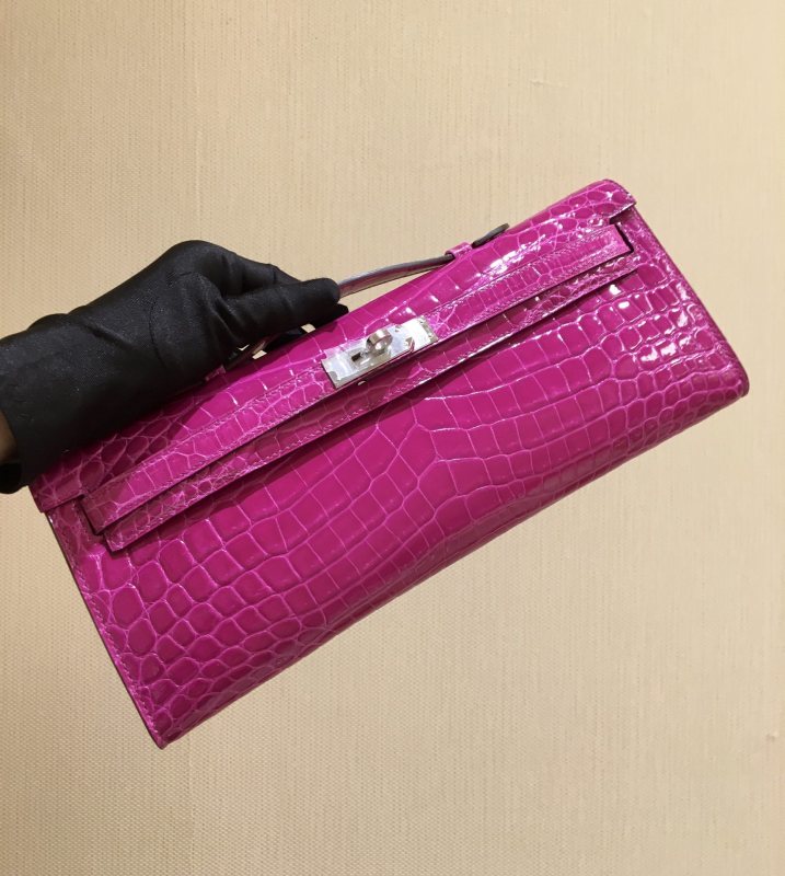 Kelly Cut Niloticus Crocodile“31*12*5CM”-0058=