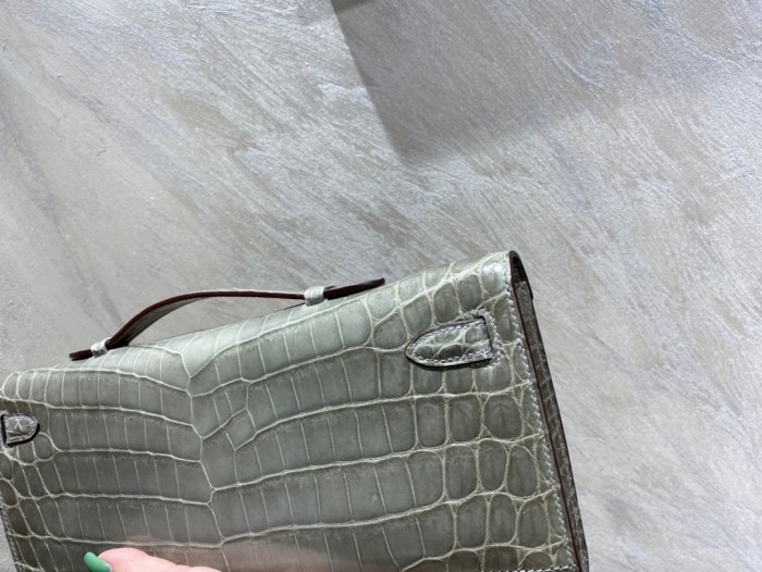 Kelly Cut Niloticus Crocodile“31*12*5CM”-0058=
