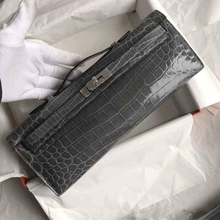 Kelly Cut Niloticus Crocodile“31*12*5CM”-0058=