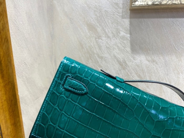 Kelly Cut Niloticus Crocodile“31*12*5CM”-0058=