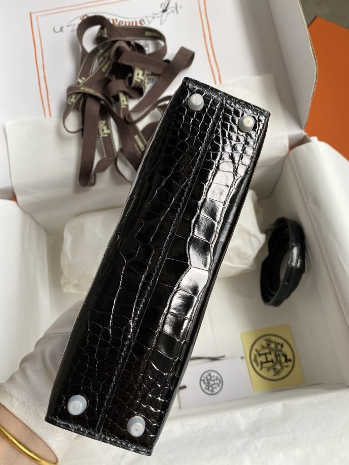 Mini 19 Kelly Alligator“19*13*7CM”-0048=