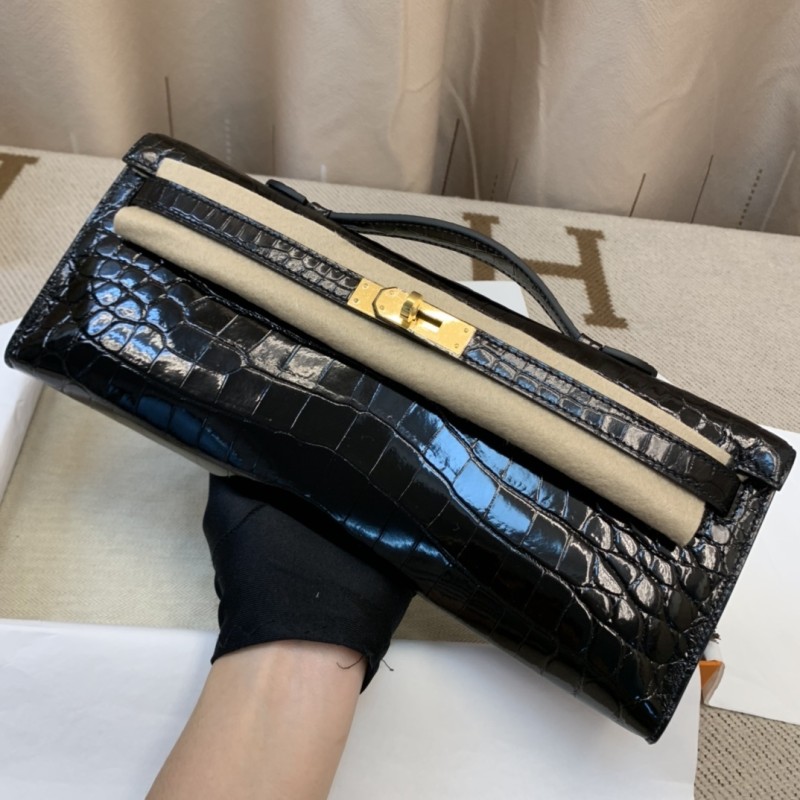 Kelly Cut Niloticus Crocodile“31*12*5CM”-0058=
